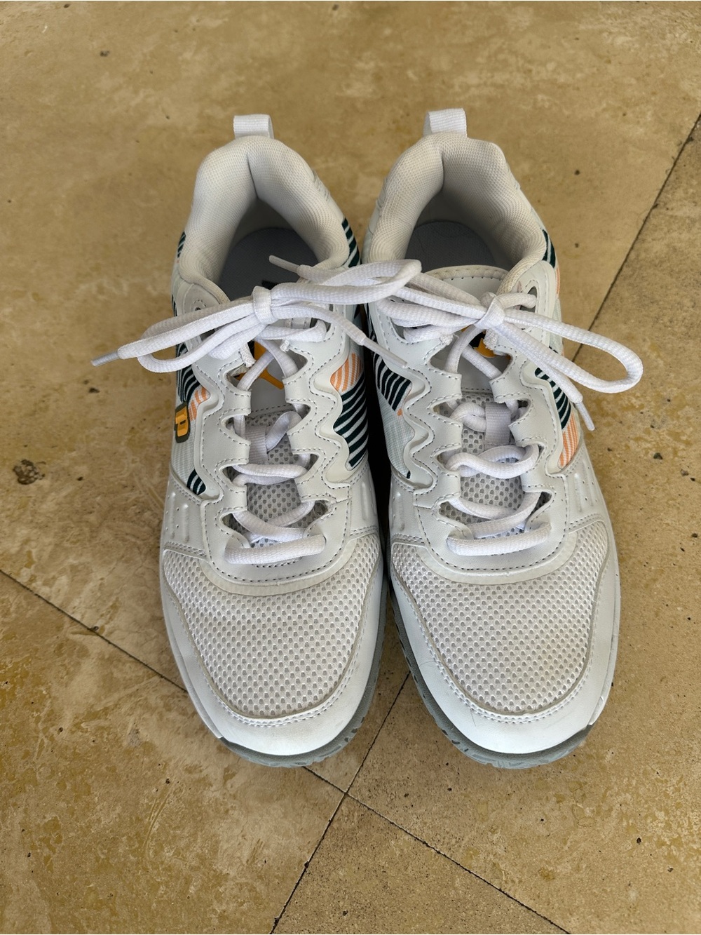 Prince White Pickleball Sneakers